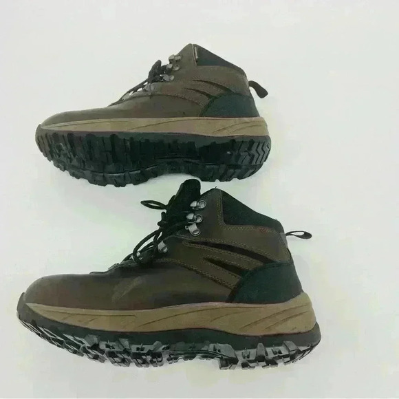 Eddie Bauer Men’s Insulated Leather Boots Brown Size 8.5M - Picture 2 of 6